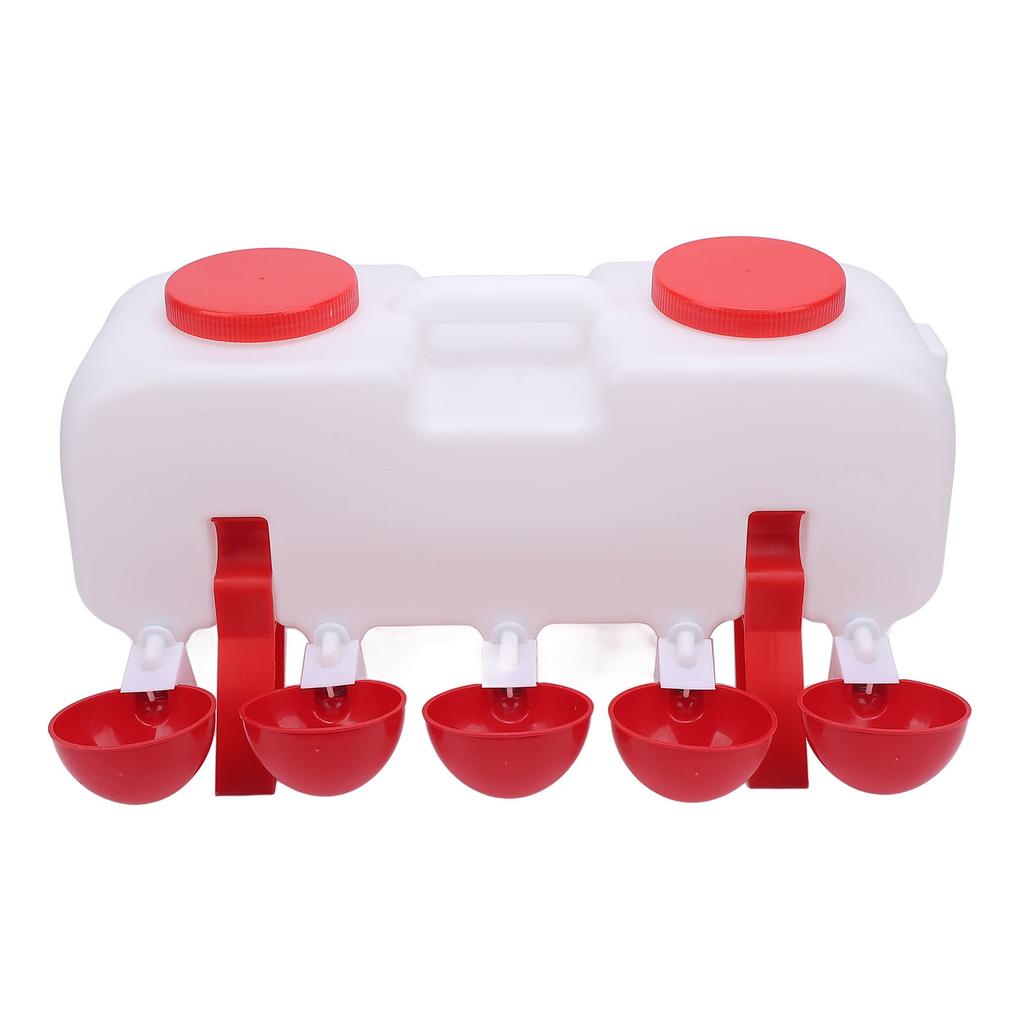 28 шт. автоматическая поилка для кур с длительным сроком службы, самонаполняющаяся система поения кур