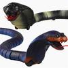 Electric Infrared Remote Control Cobra Tongue Retractable Simulation Rattlesnake Remote Control