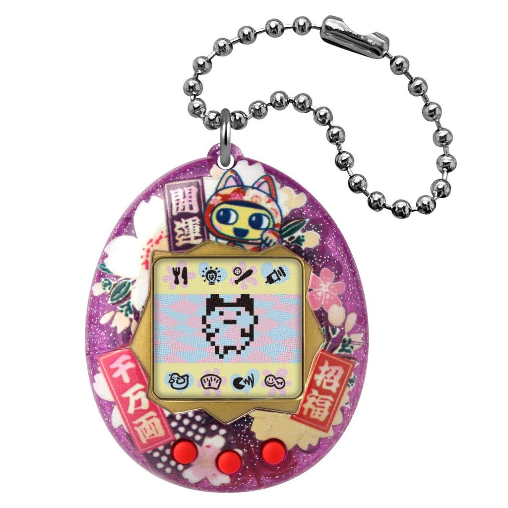 BANDAI Original Tamagotchi Manekineko Mametchi Inspired by Edo Kimekomi Doll