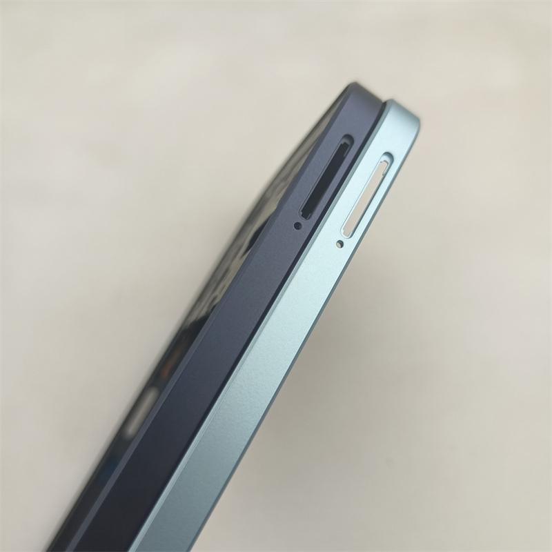 For OPPO Realme C33 RMX3624 Phone Housing Middle Frame+Battery Cover Panel Rear Housing Rear Replacement Parts