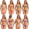Womens Floral Lace Bra Set Opening Cup Underwire Push Up Top T Back Thong Panties Honeymoon Lingerie