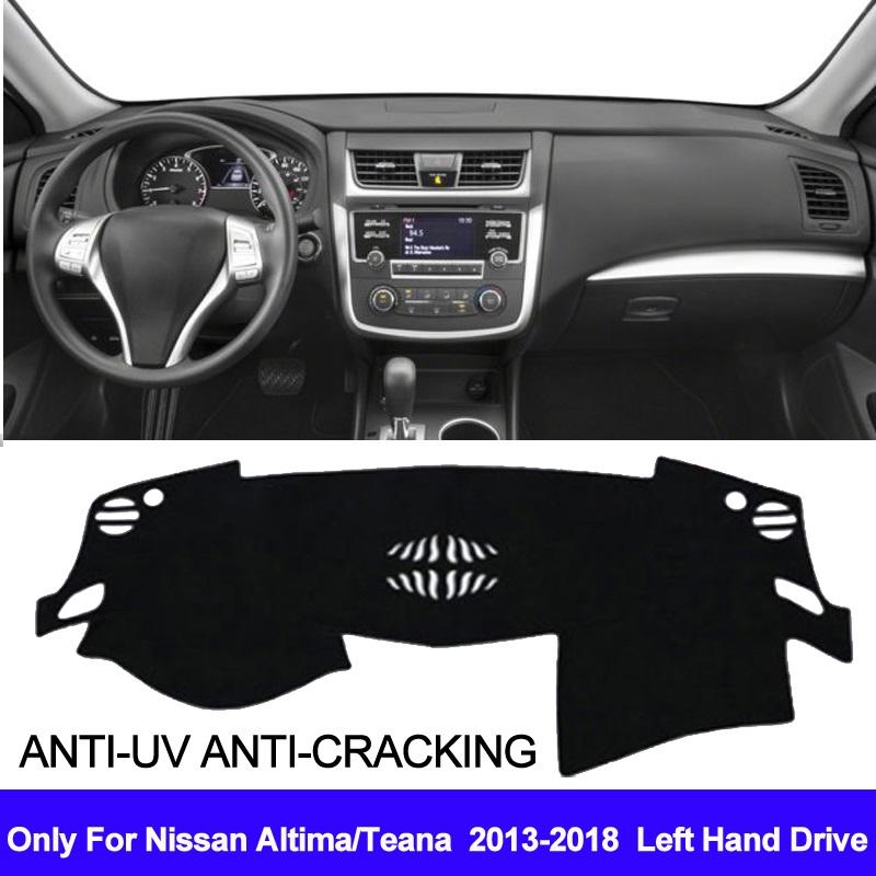 Для Nissan Teana Altima L33 2013 2014 2015 2016 2017 2018 крышка приборной панели автомобиля коврик для приборной панели ковер с защитой от ультрафиолета