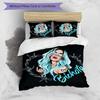 3pcs Karol G pattern bedding set duvet cover set includes duvet cover &pillowcases, perfect all season bedroom decoration & gift