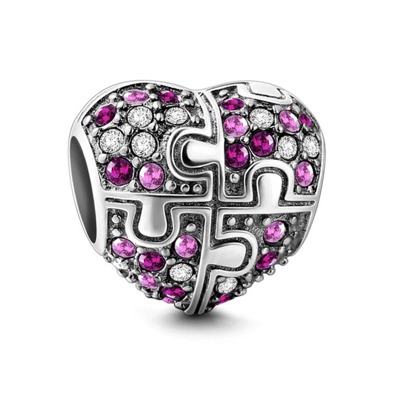 S925 Посеребренная коллекция «Любовь ко Дню матери», очаровательные бусины для мамы, подходят S925, оригинальные браслеты, ювелирные изделия «сделай сам», подарки на день рождения