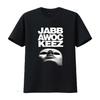 Маска Jabbawockeez Черная футболка винтажная Стирка дизайнерская одежда Растянутый принт Дышащий Универсальная мода мужская Повседневная