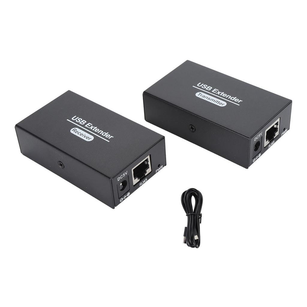 USB-удлинитель 262 фута по одному Ethernet Cat5e 6 7 USB RJ45 LAN-удлинитель с 4 USB 2.0 концентратором для