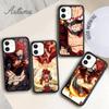 Чехол для телефона My Hero Academia Kirishima Eijiro для iPhone 11 12 13 14 Pro Max mini XR XS SE 2020 6S 7 8 Plus Samsung S21 S22