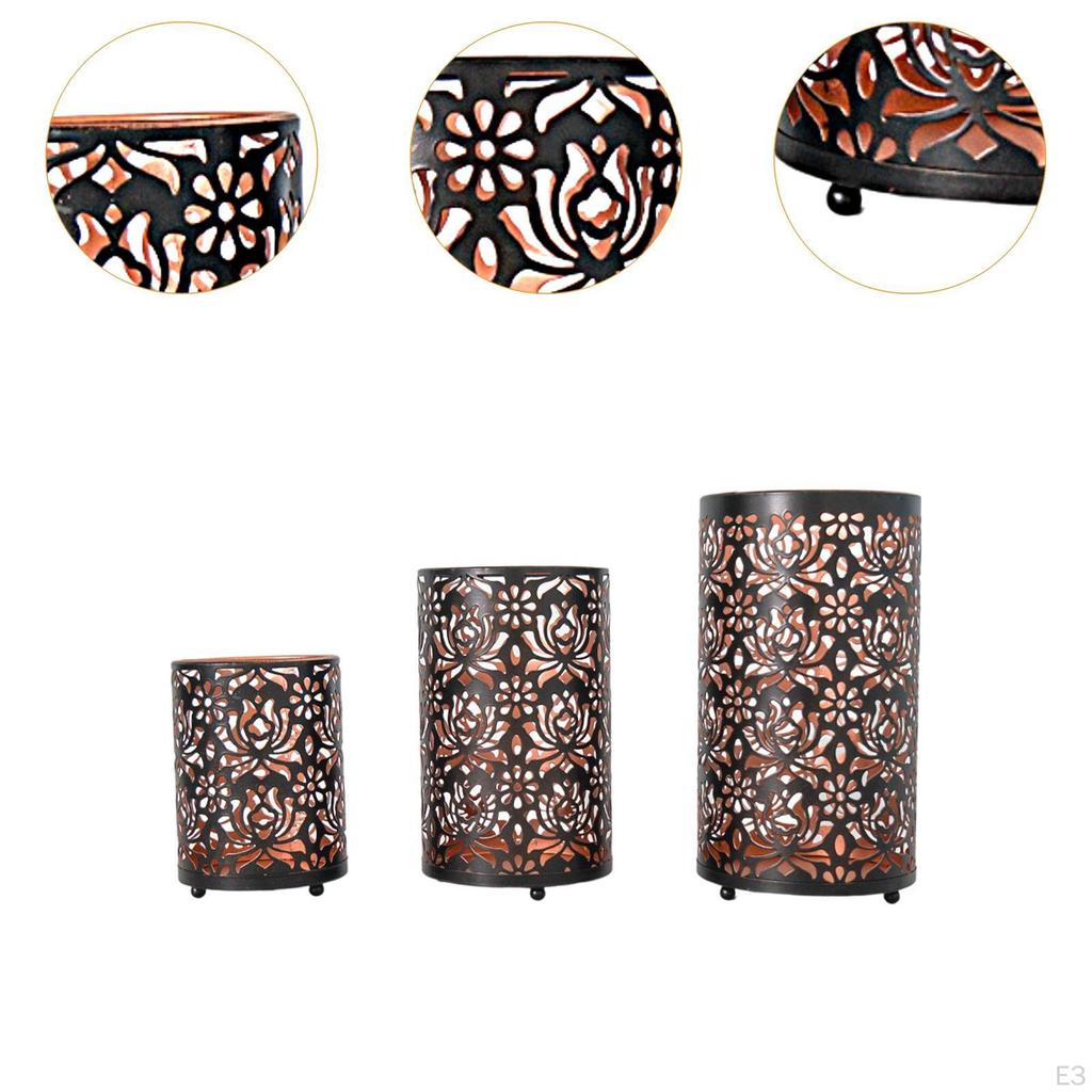 Candle Holder Cage Decor Desk Decoration Gifts Decorative Lantern Candlestick for