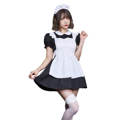 Clearstone Closet Косплей Хэллоуин Базовая горничная Черный Шелли Женский