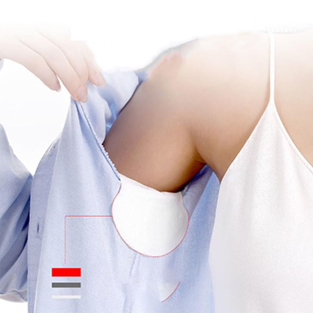 100PCS Armpit Sweat Pad Disposable Invisible Long Lasting Underarm Sweat Absorbent Pad for Summer