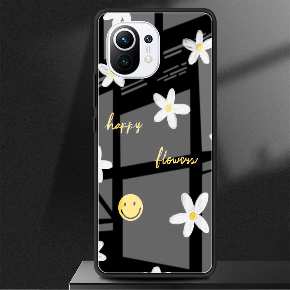 Moon Astronaut Glass Case For Xiaomi Poco X3 NFC 11 Lite 11T F3 M3 For Redmi Note 11 10 9 8 Pro 10S 9S 9A 9C Phone Cover