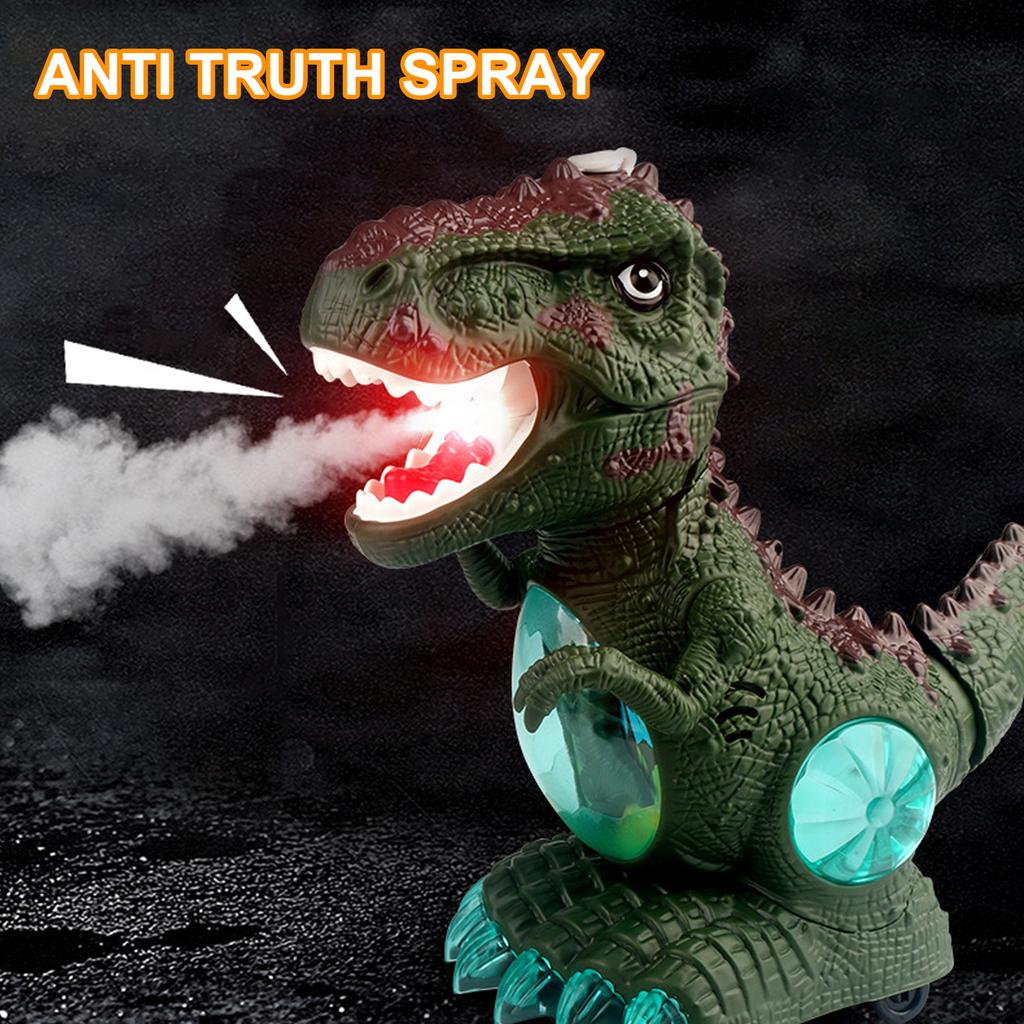 Universal Walking Spray Simulation Dinosaur Toy With Music Lights