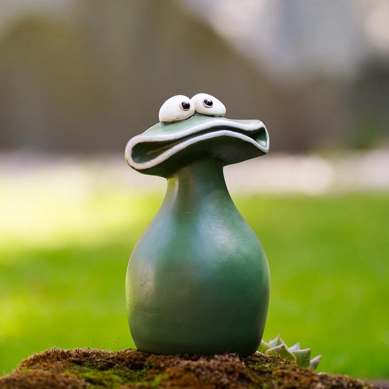 Flower Pot Resin Material Creative Cartoon Big Garden Balcony Micro Landscape Animal Desktop Decoration Pastoral Home Ornament