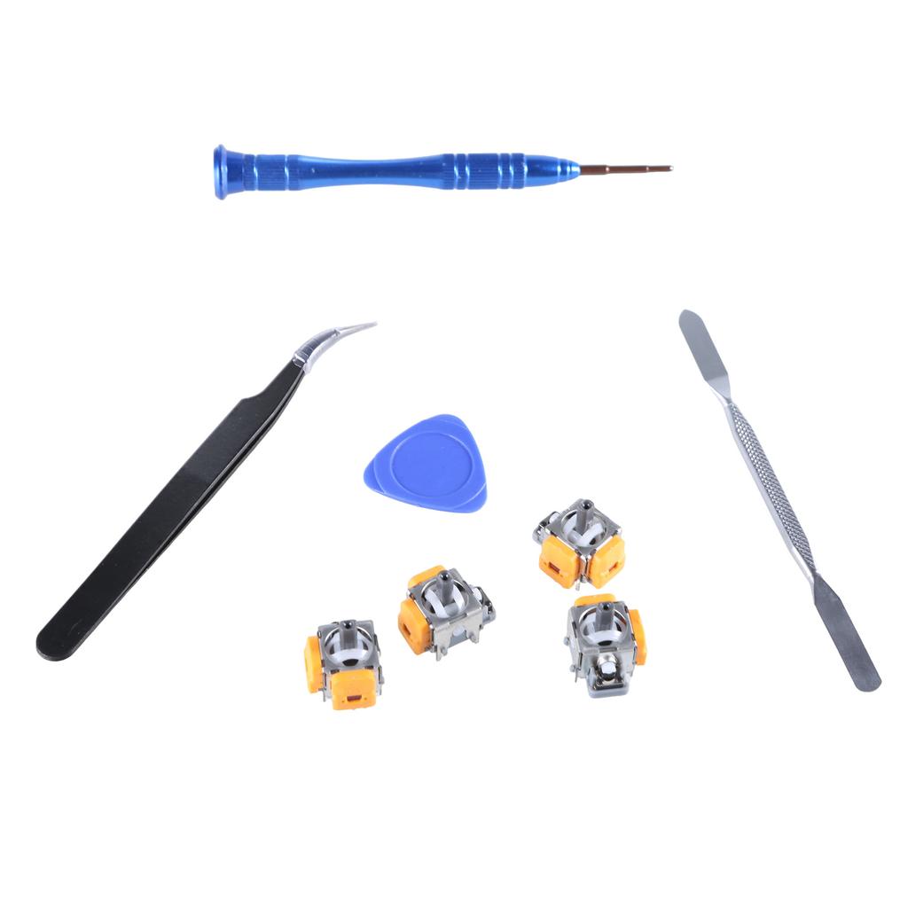 Комплект для замены джойстика Холла 8 в 1 с отверткой и монтажным инструментом для контроллера PS5 повышает точность игры