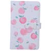 Peach Pattern 3 Inch 96 Pockets PU Leather Instant Photo Album Picture Case for Instax
