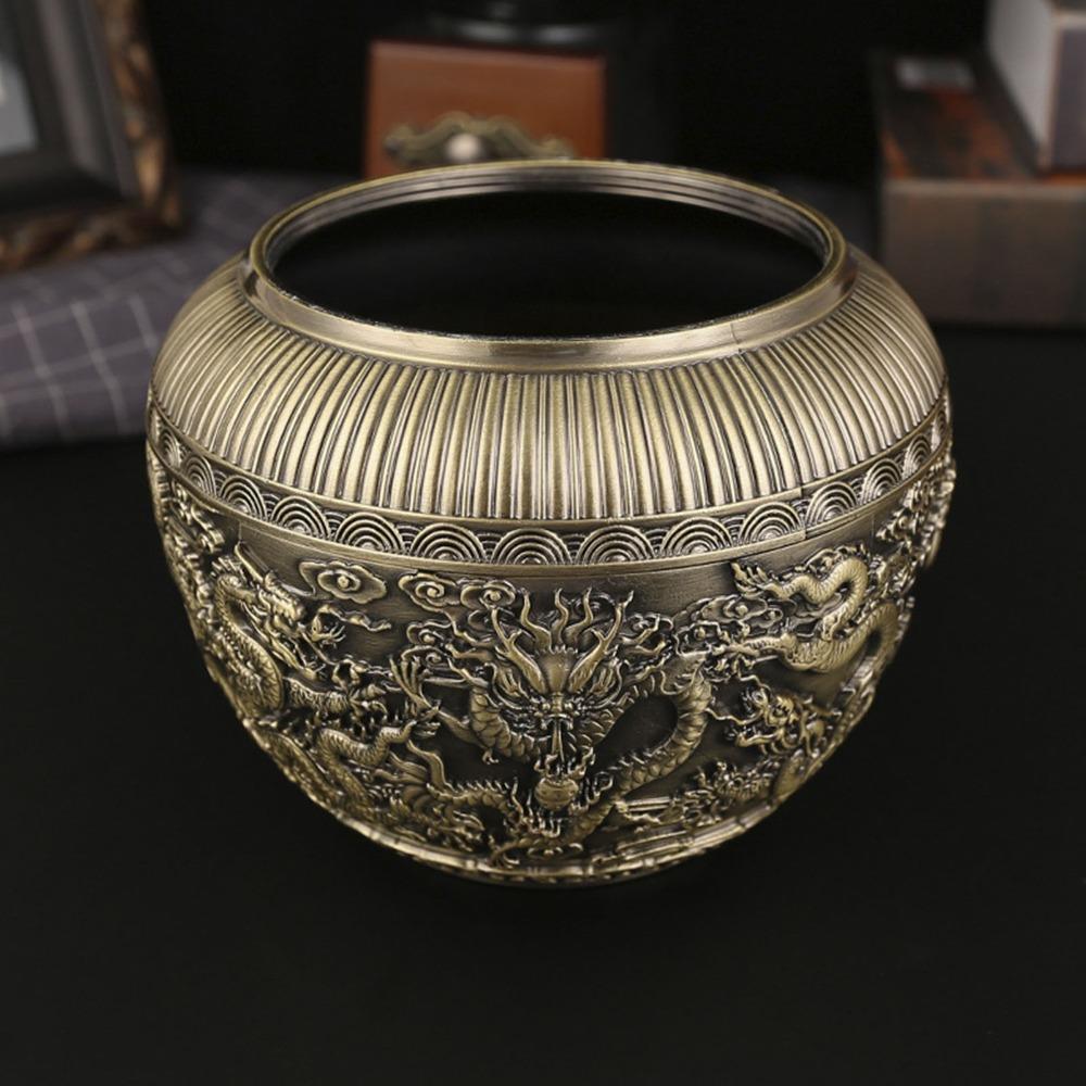 Red Copper Tea Canister Bronze Decorative Tea Jar Decorative Jars Tea Bag Canister For Home Decor