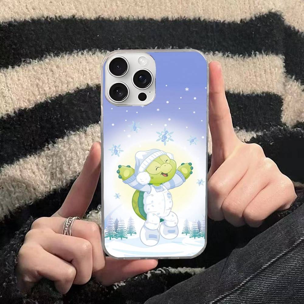 DUFFY AND FRIENDS Phone Case For iPhone 17 Pro Max 16 15 14 13 12 11 Water Ripple Silver Protective Cover