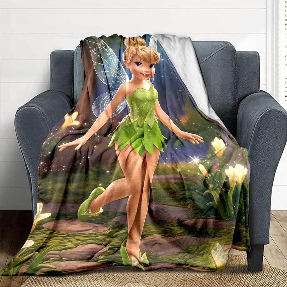 1Pc Fairy Forest Blanket Soft And Comfortable Casual Warm Camping Travel Christmas Halloween Xmas Gift M924288