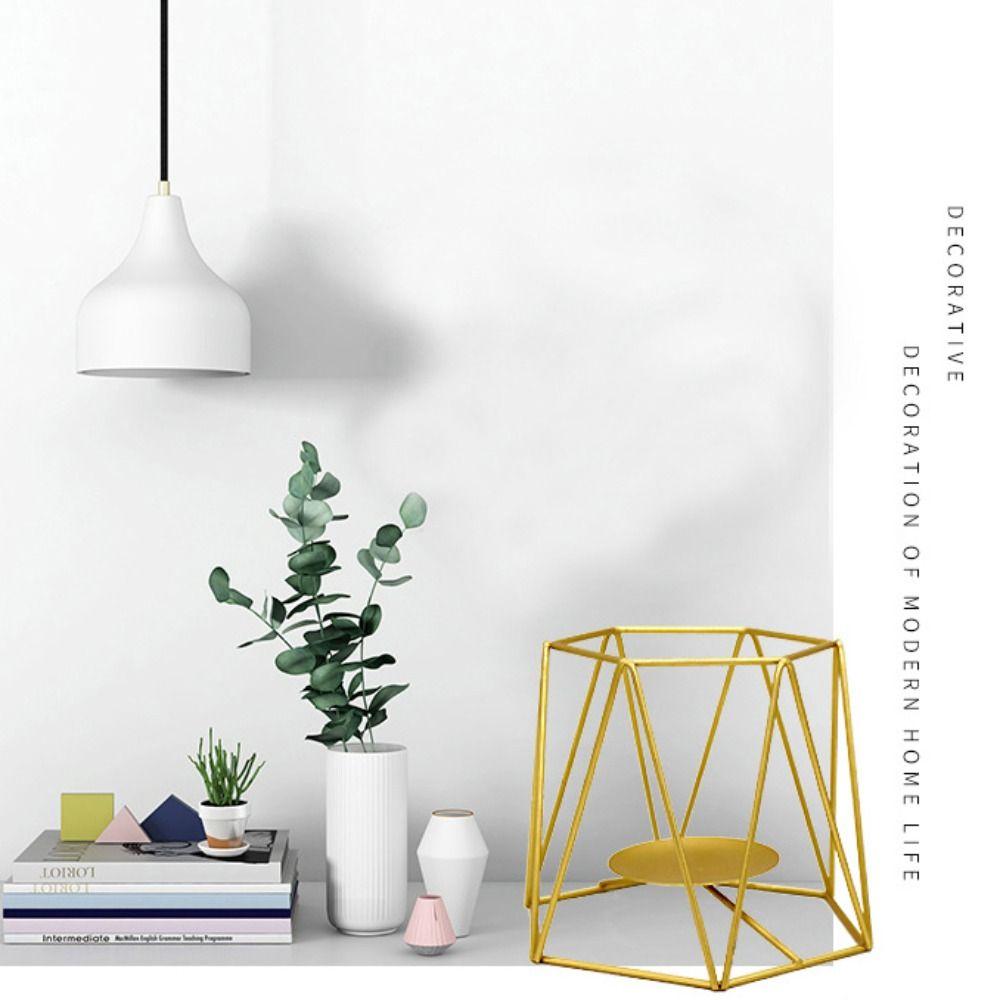 Креативный кованый подсвечник для свечей ручной работы Ароматерапевтическая подставка для свечей Атмосфера