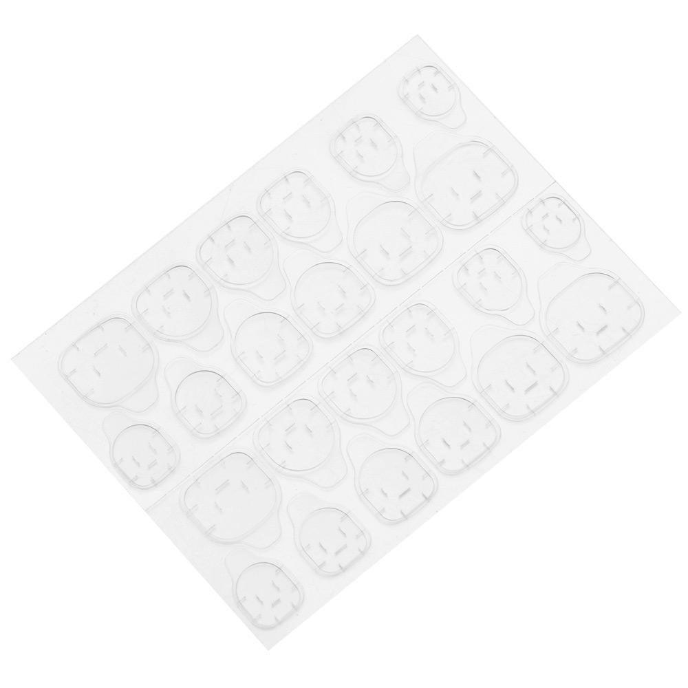 Красота Прозрачный Ультратонкий Инструмент Для Наращивания Клейкие Ленты Накладные Типсы Двусторонние Наклейки