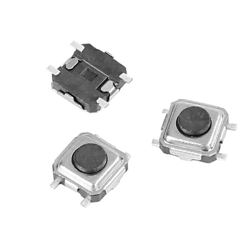 Waterproof Micro Tactile Switch, 4-Pin, 6x6mm, SMD/Through-Hole, Side Press, Self-Locking