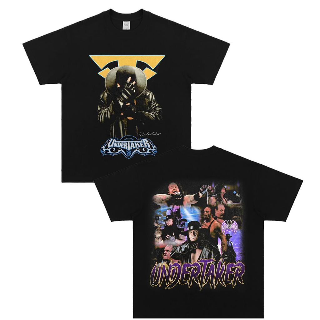 The Undertaker Undertaker Fighting Wrestler American Vintage Street Wear Short Sleeve Men's T-Shirt
