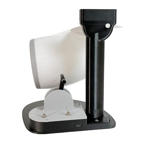 Творческий настольный вентилятор Turbo с увлажнителем, мощный поток воздуха, низкий уровень шума, регулируемая скорость, турбовентилятор, форма двигателя, охлаждающий вентилятор