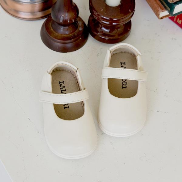 Baby Jam Unisex Poppy (Beep) Flat Ivory-Y873