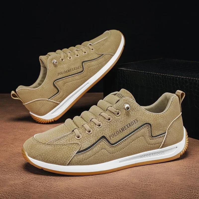 Мужские повседневные кроссовки спортивная обувь для мужчин весна осень на шнуровке мужская уличная спортивная обувь для бега ретро вулканизированная обувь