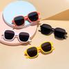 Children'S Sunglasses Girls And Boys Sunglasses Trendy Cool Baby Silicone Box Sunscreen Uv Protection Children'S Glasses