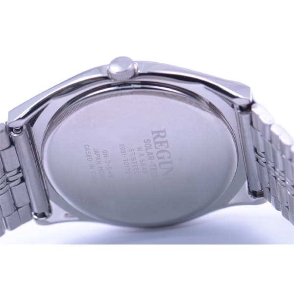 Citizen Мужской RS25-0043C ( Смотреть REGUNO Мужские) Круглые часы из серебристой нержавеющей стали, аналоговые