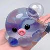 Осьминог Антистресс Сжимающая Игрушка Медленно Восстанавливающая Форму TPR Пузырчатая Сенсорная Игрушка-Спинер для Студентов Снятие Тревожности на Экзаменах
