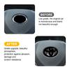 New For Toyota Corolla Rav4 CHR Auris Camry Prius Yaris RedCarbon Fiber Car Steering Wheel Emblem Badge Sticker Glue Trim Decals