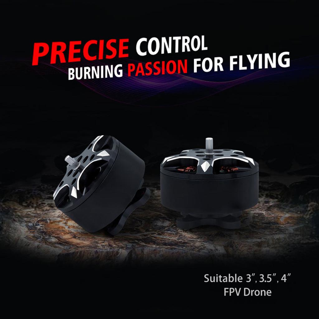 S1504 Brushless Motor for 3 4 Tiny Whoop Drones, Single Winding Brushless Motor, 14 Pole Outrunner with 1.5mm Shaft,