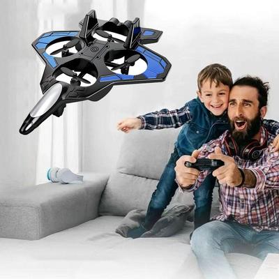 Игрушка-вертолет с гравитационным управлением и четырьмя моторами, перезаряжаемый радиоуправляемый хобби-самолет, взаимодействие родителей и детей