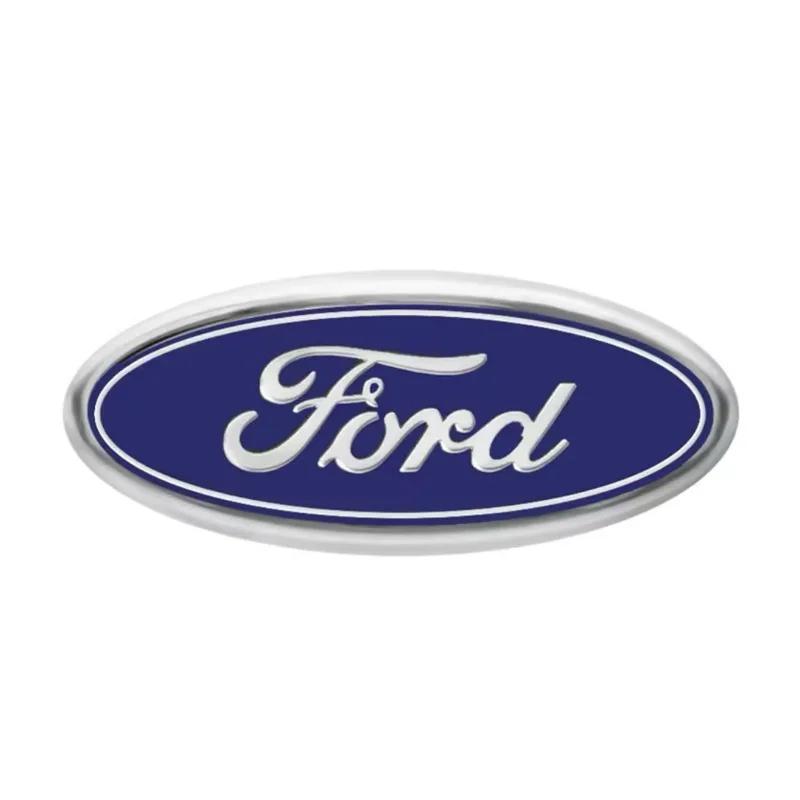 New 2026 Car Sticker Car Front Grille Emblem Rear trunk Logo Badge Sticker Accessories For Ford Focus mk2 mk3 Fiesta mk7 Ranger