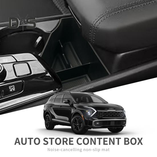Car Center Control Storage Box Professional Fit Auto Interior Accessories Central Console Storage Organizer Container for 21 Sportage NQ5