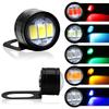 2Pcs Motorcycle Auto LED DRL Daytime Running Lights Eagle Eye Backup Lamp Automobiles Reversing Parking Turn Signal Lamp