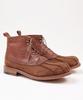 Brenowelt 705 Shrunken Brown Duck Boots Goodyear Welt [Suede Combi]