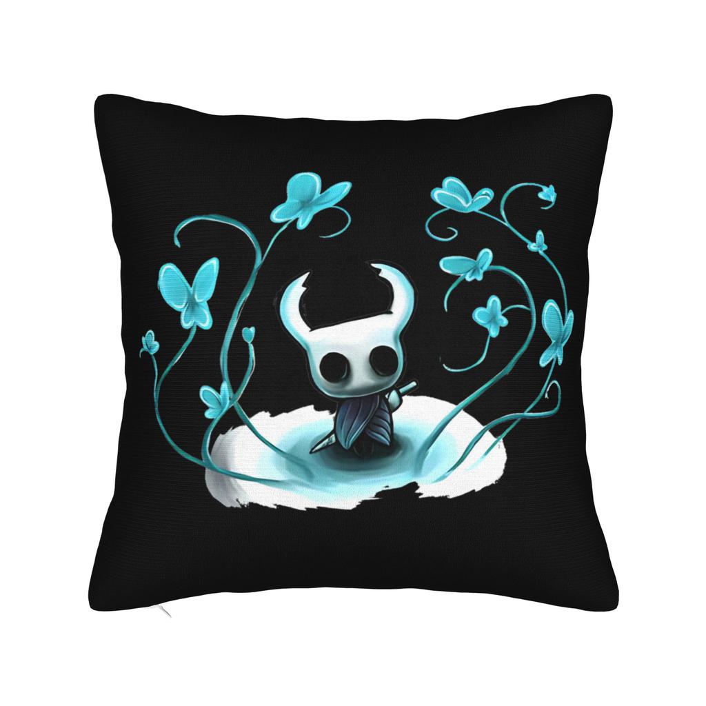 Hollow Knight Инди Игры Квадратная Наволочка Подушка-подушка для Action Adventure Новинка Декор на Молнии Наволочка для Автомобиля 18x18