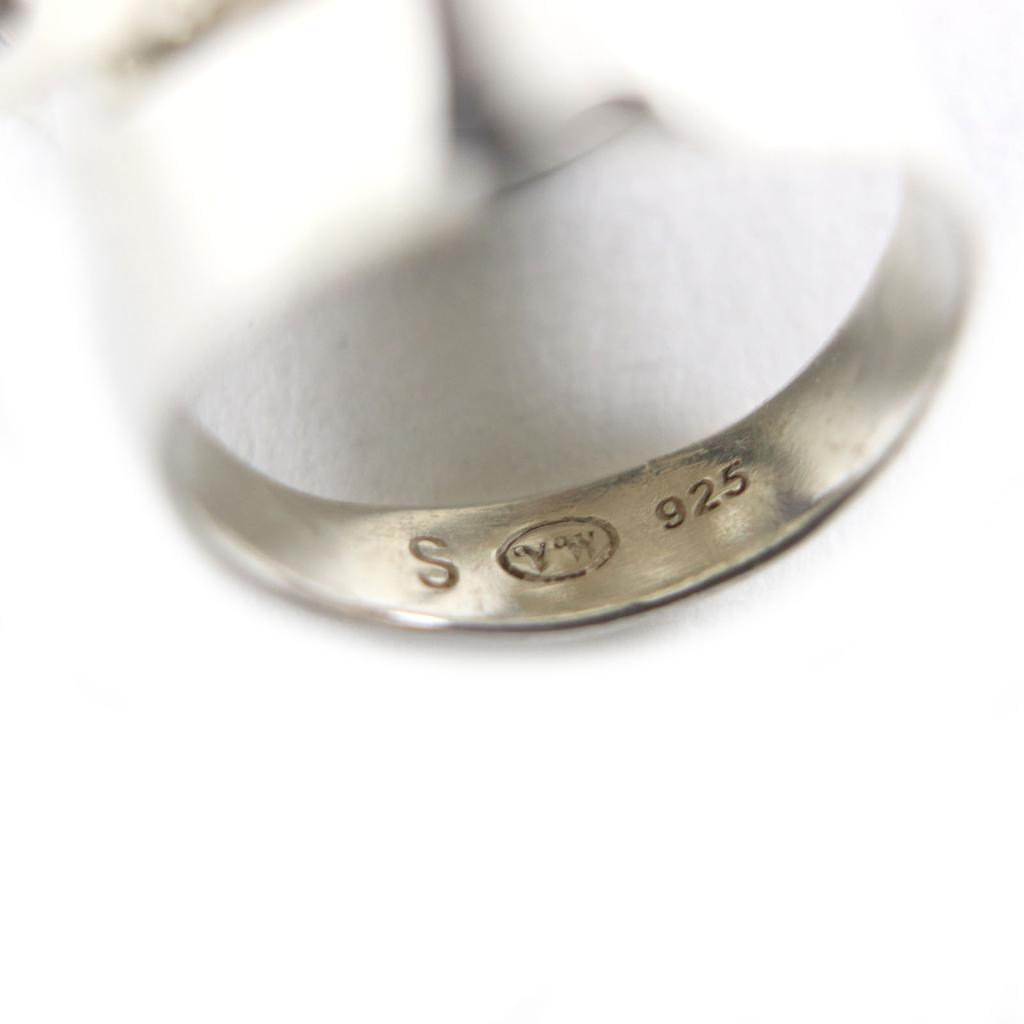 VIVIENNE WESTWOOD Кольцо Armor кольцо Серебро 925 мужское S Б/У