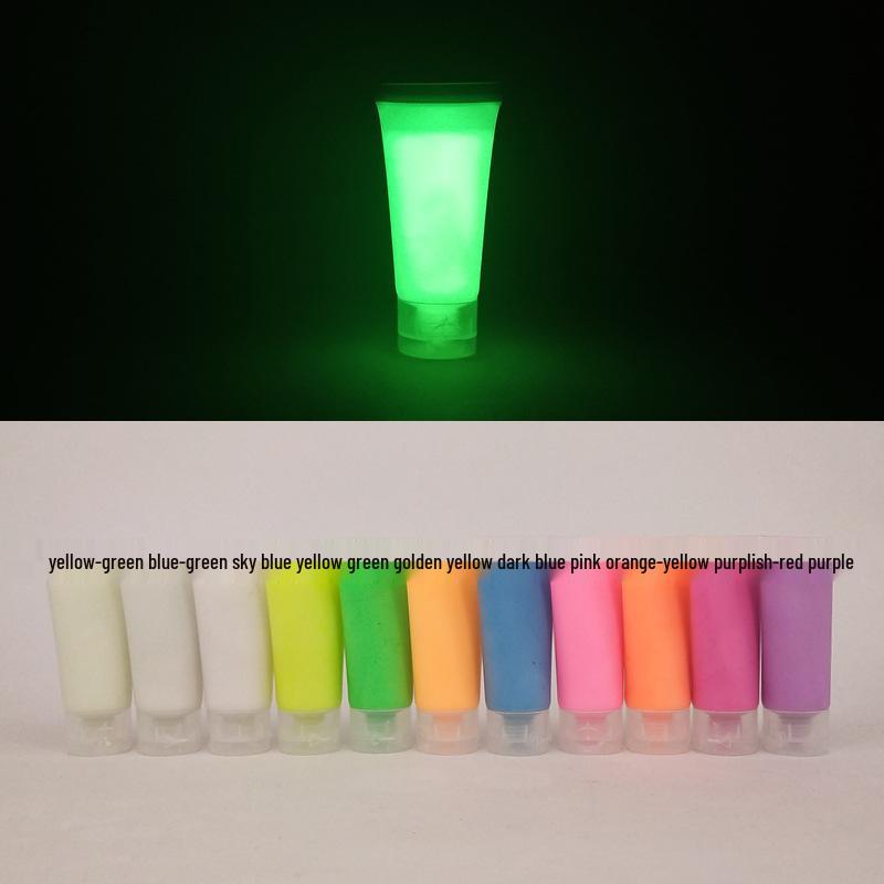 15 г Светящаяся флуоресцентная краска для тела, ручной росписи, для вечеринок в ночных клубах, дней рождений и Хэллоуина