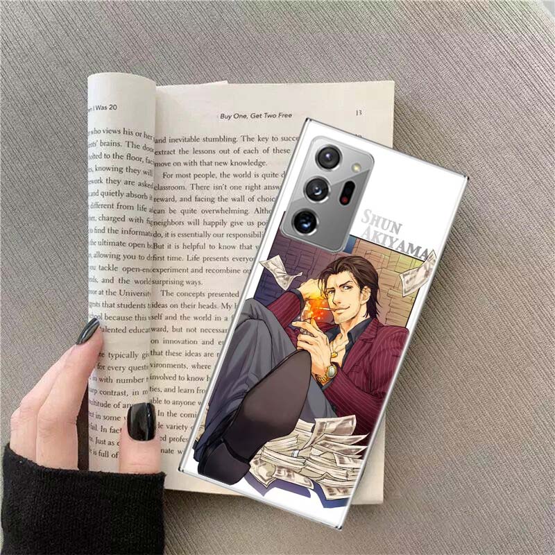 Чехол для телефона игры Yakuza 0 для Samsung Galaxy S25 Edge S24 S23 FE S22 S26 Ultra S21 S20 S10 Plus Capa Мягкий