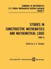 Книга Studies In Constructive Mathematics and Mathematical Logic Part 2