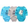 Unisex Baby Clothes Cotton Newborn Girl Boy Clothes Cartoon Infant Toddlers Jumpsuits Pajamas Clothing