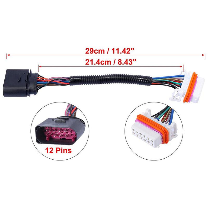 Headlight Wiring Harness 95563123911 Lamp Xenon Front Connector 95563123910 for Porsche Cayenne 2003 2004 2005 2006