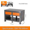 Heavy Duty Mechanic's Workbench with Vise and Steel Cast Iron Platform for Mold Removal and Repair