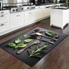 Spice Patterned Kitchen Rug | Non-Slip Base Rug | Stylish Design Carpet
