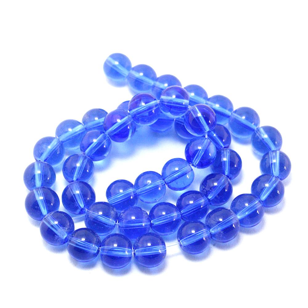 29-75шт стеклянные круглые бусины для изготовления ювелирных изделий DIY браслет-ожерелье