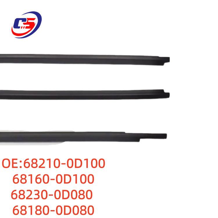 08-11 Toyota Yaris Накладка-отбойник от дождя на внешнее стекло 68210-0D100